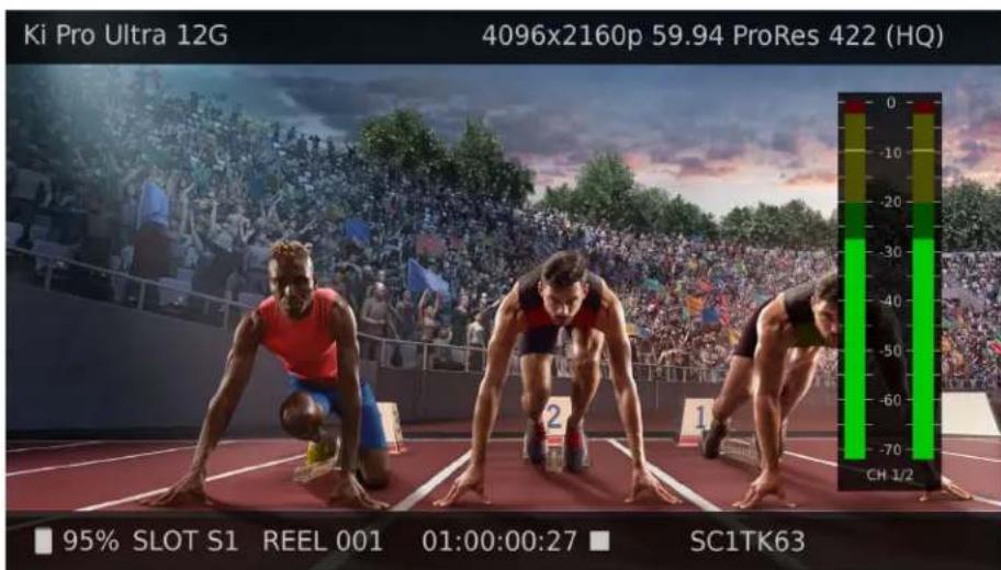 AJA Ki Pro Ultra 12G - Initial Overlay - 1