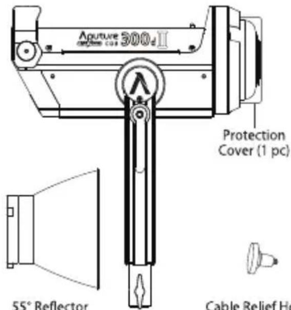 Aputure Light Storm LS C300d II - Check list - 1