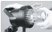 GODOX AD1200Pro - Attaching Flash Tube - 3
