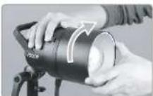 GODOX AD1200Pro - Installing Reflector (Other Accessories) - 2