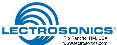Lectrosonics SSM - Quick Start Steps - 2