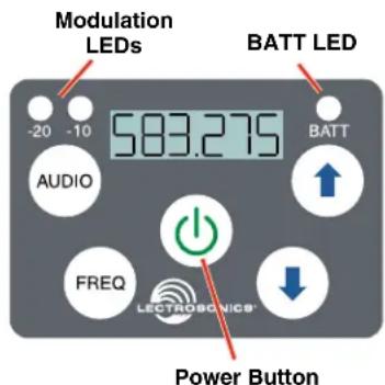 Lectrosonics SSM - Controls and Functions - 1
