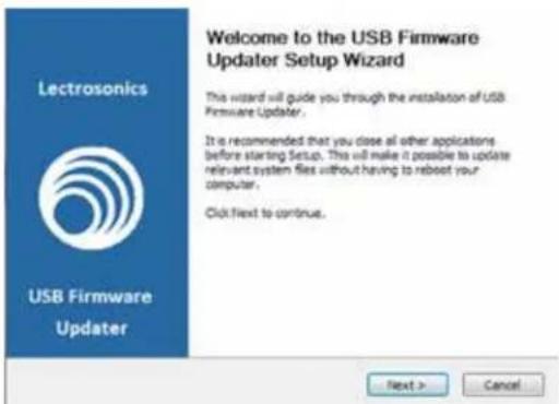 Lectrosonics SSM - USB Firmware Updater - 2