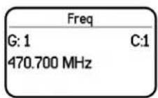 SHURE AD3 - Manuelles Einstellen der Frequenz - 1
