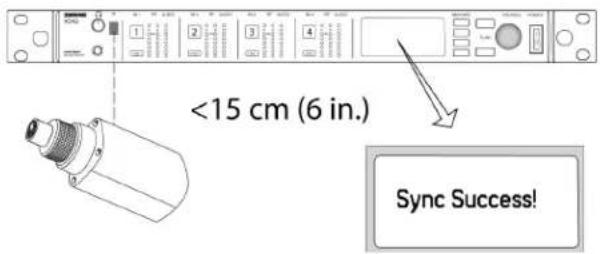 SHURE AD3 - Infrarot-Synchronisierung - 1