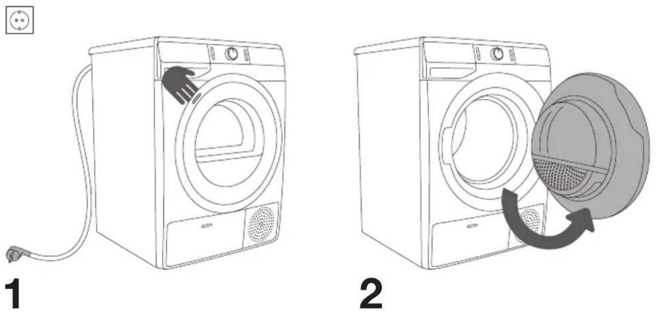 GORENJE DEH 83/GI - VOR DEM ERSTEN GEBRAUCH - 1