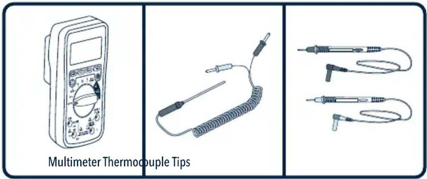 Multimeter Thermocouple Tips