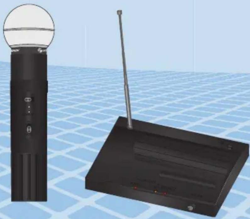 Steren WR-040 - VHF wireless microphone system - 1