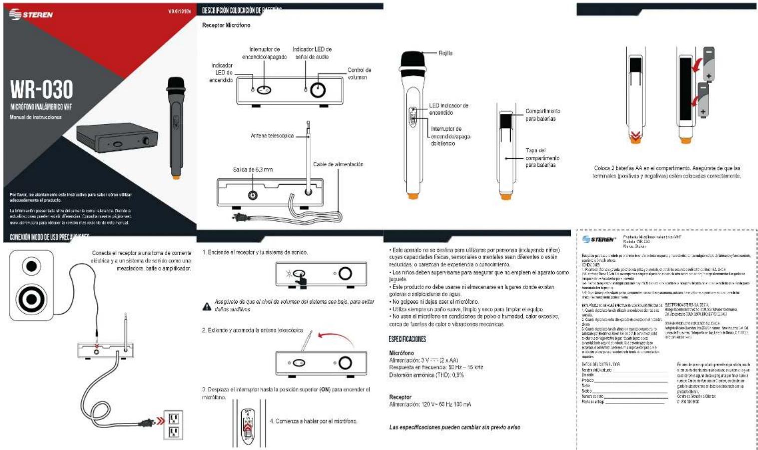 Steren WR-030 - 1