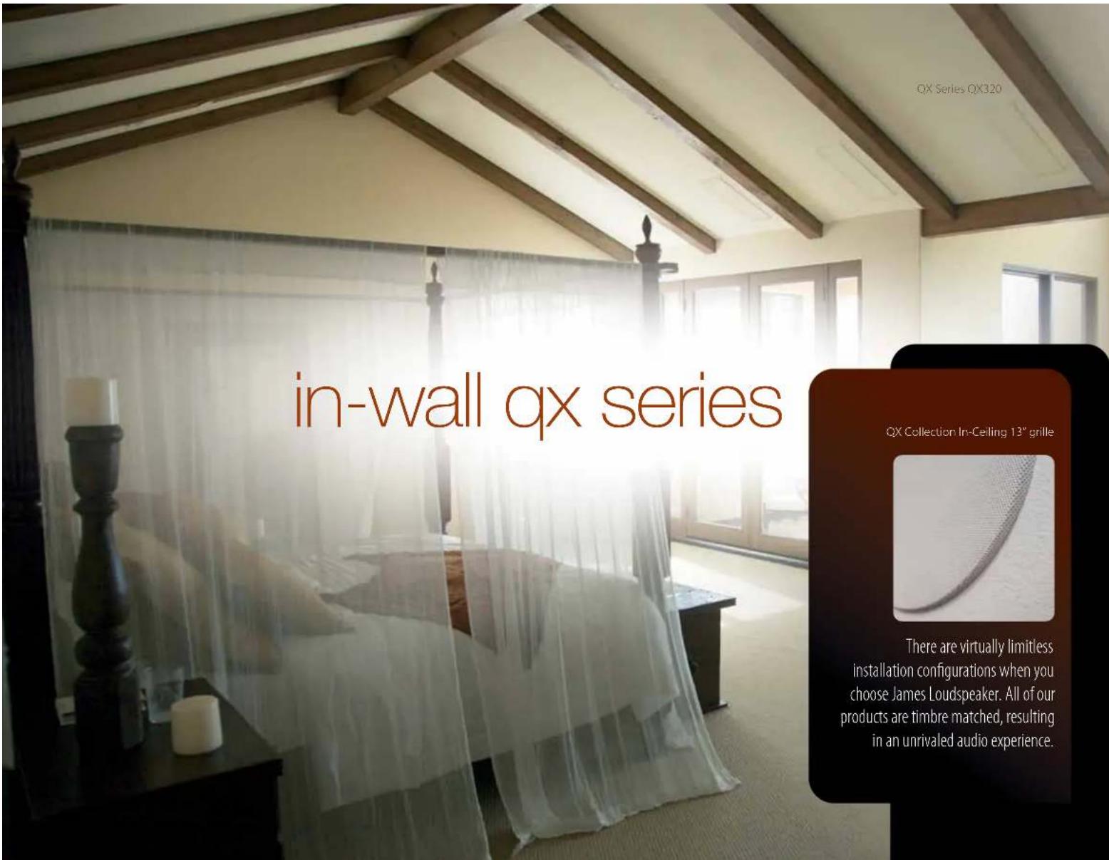 James DF10 - classic in-wall BE series - 2