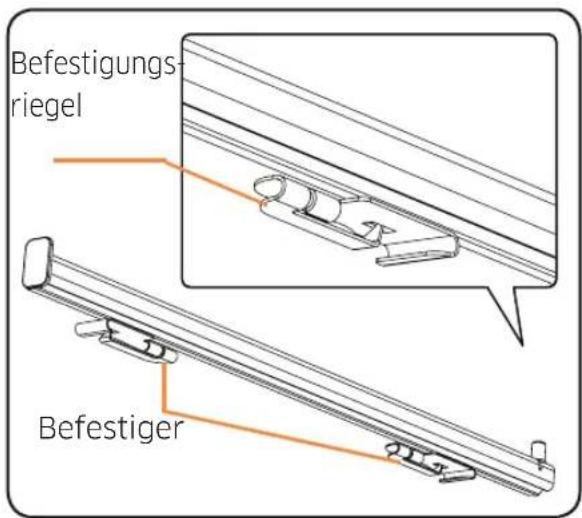 Befestigungsriegel Befestiger