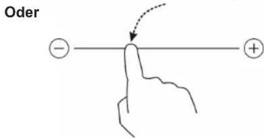 Guzzanti GZ8403 - b. Bedienung per Finger-Schiebebewegung - 6