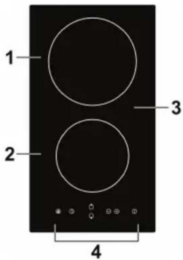 Guzzanti GZ8403 - Ansicht von oben - 1