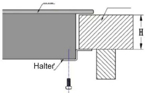 Guzzanti GZ8403 - Einstellung der Halterposition - 1
