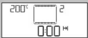 200°C 2 0:00 H