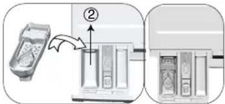 BEKO WUX71031W-IT - Se l'elettrodomestico contiene un contenitore per detersivo liquido: - 1