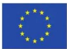 Blue background with a circle of twelve yellow stars, representing the European Union flag (no text or symbols beyond the stars)