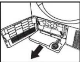 BEKO DU 7111 PA - Draining the water tank - 4