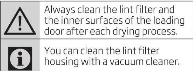 BEKO DU 7111 PA - Lint Filter / Loading Door Inner Surface - 1