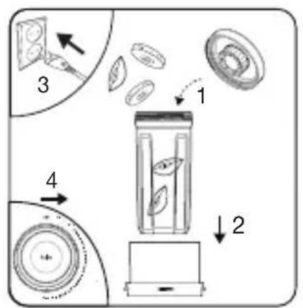 BEKO TBV8106BX - Hazneli vakum programı - 1