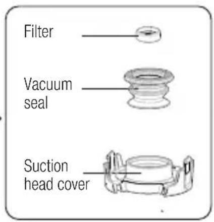 BEKO TBV8106BX - Washing or replacing the filter - 2