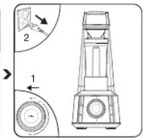 BEKO TBV8106BX - Programa de vacío con el recipiente - 3
