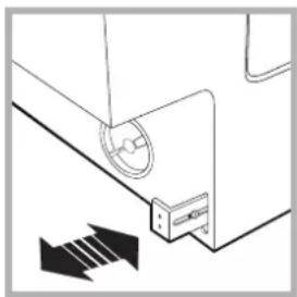 HOTPOINT BI WMHG 71483 EU N - Τοποθέτηση της συσκευής στο ντουλάπι. - 4