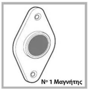 N° 1 Πλάκα μαγνήτη