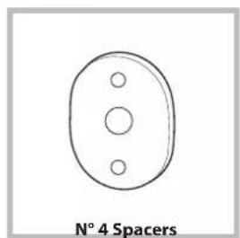 HOTPOINT BI WMHG 71483 EU N - Mounting the wooden panel onto the door and inserting the machine into cabinets: - 7
