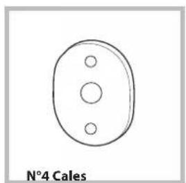 HOTPOINT BI WMHG 71483 EU N - Accessoires montage porte (fig. 1-2-3-4-5). - 4