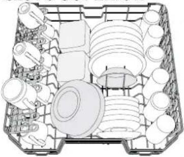 HOTPOINT HIC 3C41 CW - LLENADO DEL LAVAVAJILLAS - 1