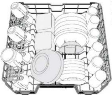 HOTPOINT HIC 3C41 CW - ŁADOWANIE KOSZY - 1
