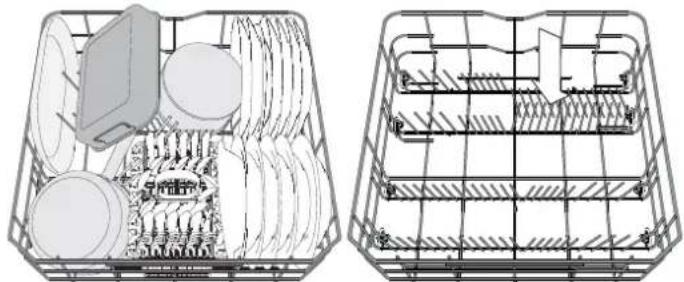 HOTPOINT HIC 3C41 CW - LOWER RACK - 1