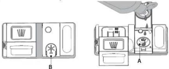 HOTPOINT HIC 3C41 CW - UZPILDIET SKALOŠANAS LĪDZEKLA DOZATORU - 1