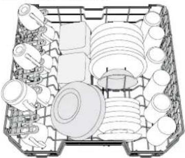 HOTPOINT HIC 3C41 CW - LOADING THE RACKS - 1