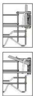 HOTPOINT HIC 3C41 CW - FOLDABLE FLAPS WITH ADJUSTABLE POSITION - 1