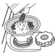 HOTPOINT HIC 3C41 CW - FILLING THE SALT RESERVOIR - 1