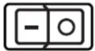 Exquisit RKB 60-14 A++ - Gerät ein-/ausschalten - 1