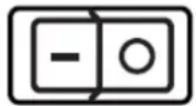 Exquisit RKB 60-14 A+ - Gerät ein-/ausschalten - 1