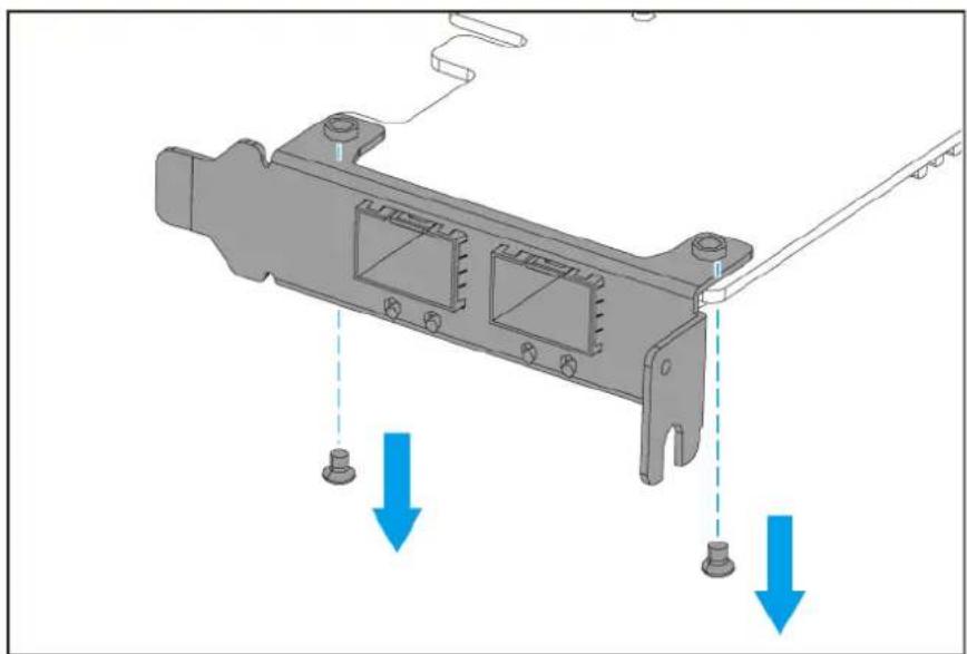 QNAP GM-1001 - Erweiterungskarten installieren - 5