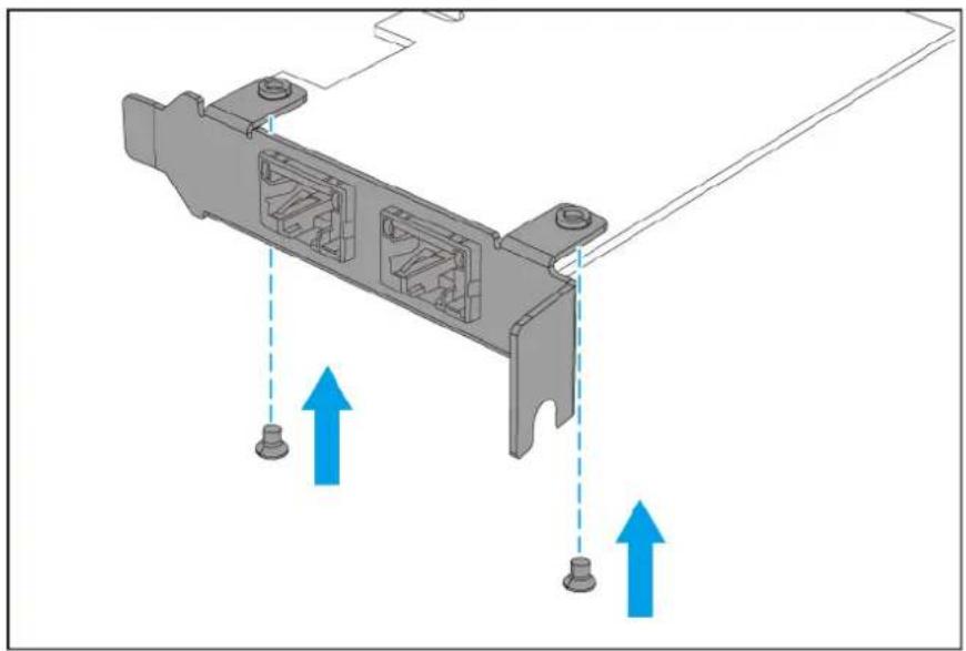 QNAP GM-1001 - Erweiterungskarten installieren - 6