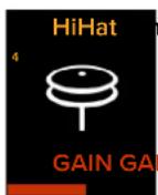 MACKIE DC-16 - GAIN Button - 5
