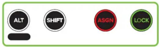 ALT SHIFT ASGN LOCK