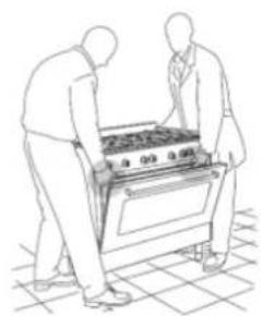 Jocel JFG5I007247 - Do not lift the cooker by the door handles. - 1