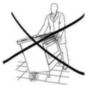 Jocel JFG5I007247 - Do not lift the cooker by the door handles. - 3