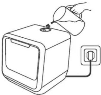 MEDION MD 37004 - Riempimento manuale con acqua - 1