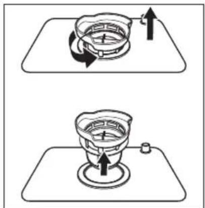 MEDION MD 37004 - Filter reinigen - 1
