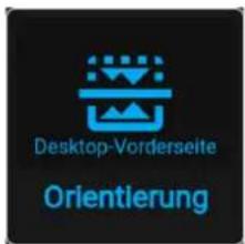 Desktop-Vorderseite Orientierung