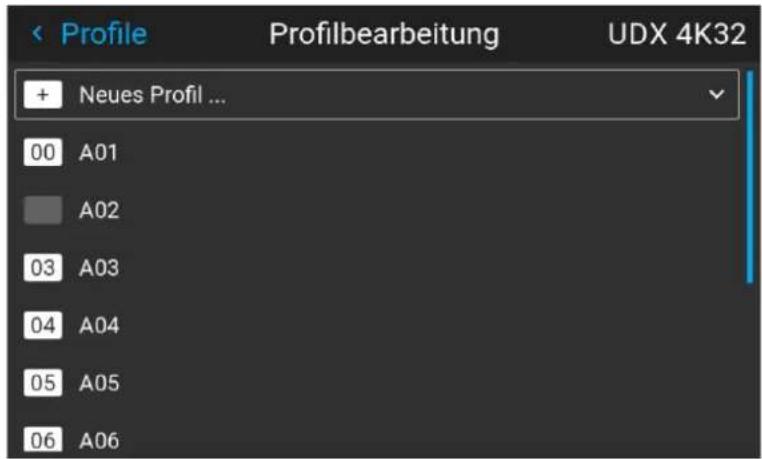 Barco Balder CinemaScope - So speichern Sie die aktuellen Projektoreinstellungen - 3