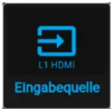 L1 HDMI Eingabequelle